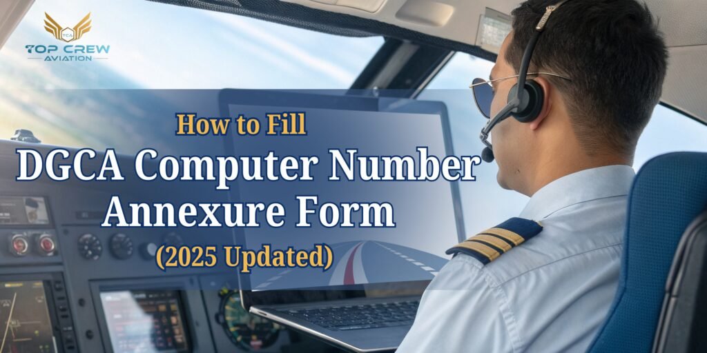 DGCA Computer Number Annexure Form