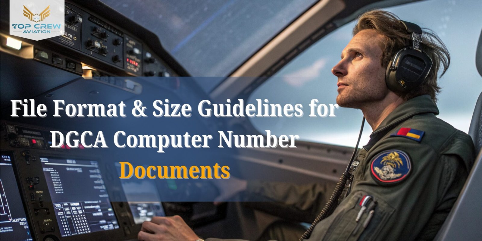 File Format & Size Guidelines for DGCA Computer Number Doc