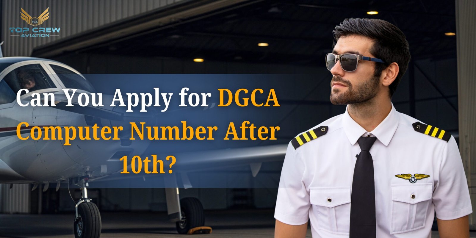 DGCA Computer Number after 10th